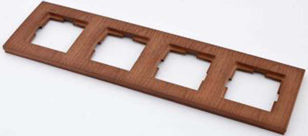 Viko Arrtline - Artline Novella Ceviz Dörtlü Çerçeve Viko Arrtline - Artline Novella Ceviz Dörtlü Çerçeve