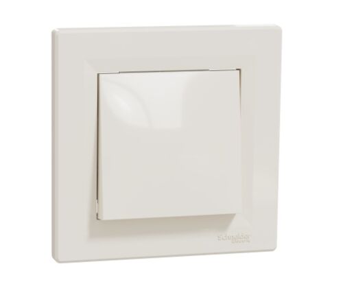 Schneider Electric - Asfora – Anahtar, Çerçeveli – Krem - EPH0100123