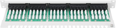 DİGİTUS 19 INCH 50 PORT CAT-3 ISDN PATCH PANEL ZIRHSIZ DN-91350-1 - Thumbnail