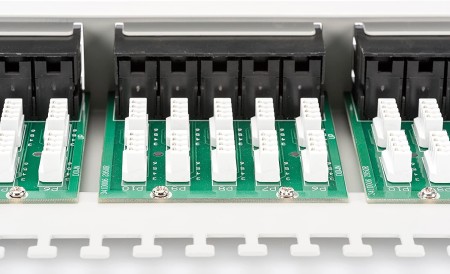 DİGİTUS 19 INCH 50 PORT CAT-3 ISDN PATCH PANEL ZIRHSIZ DN-91350-1 - Thumbnail
