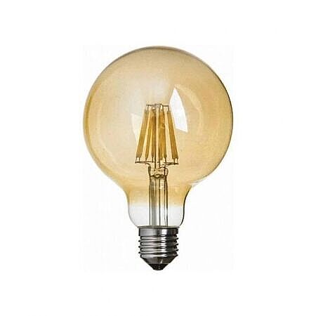 Kendal K2 KES 606 Led Filament Rustik Sarı Işık Ampul 6W 2700K E27 G95 - 3