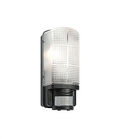 Kengo RH-60B Sensörlü Duvar Armatür 120 Derece 60W E27 Siyah - 2