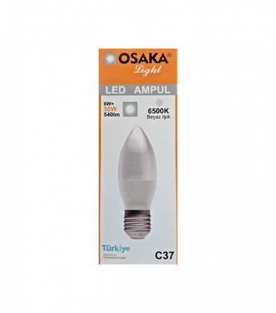 Osaka Light LED 026 6W Led Ampul E27 Beyaz Işık - Thumbnail