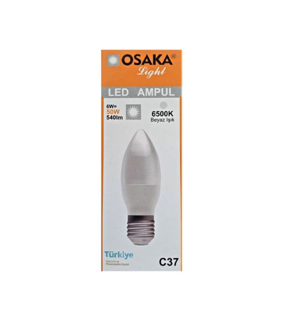 Osaka Light - Osaka Light LED 026 6W Led Ampul E27 Beyaz Işık