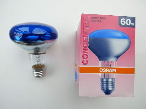 Osram - Osram 60 W R80 E27 Concentra Mavı Soft Ampul