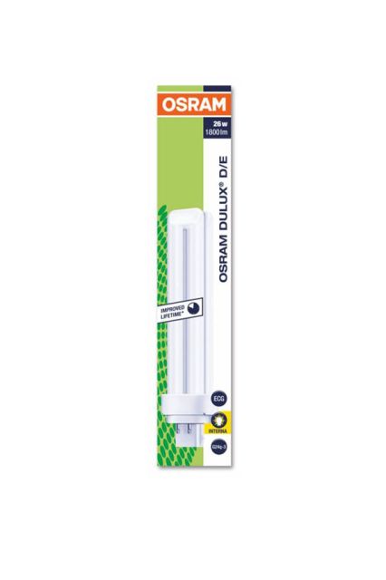 Osram - Osram Dulux DE 26Watt 827 4 Pin G24q-3 PL-C Sarı Ampul Osram - Osram Dulux DE 26Watt 827 4 Pin G24q-3 PL-C Sarı Ampul