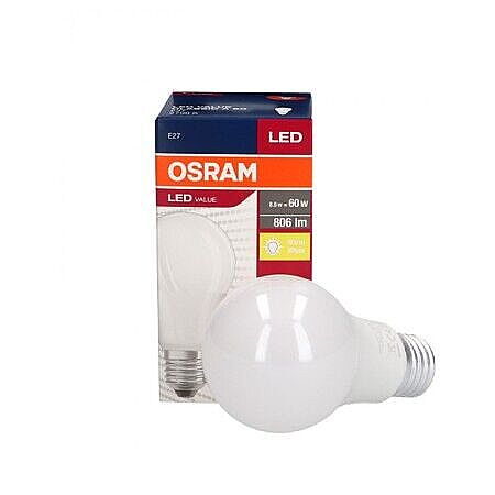 Osram Led Value Classic A 60 8.5W E27 2700K Sarı Işık Ampul - 2