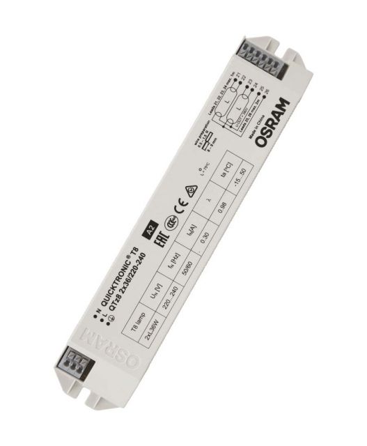 Osram - Osram Quicktronic T8 QTZ8 2X36 220-240 Elektronik Balast Osram - Osram Quicktronic T8 QTZ8 2X36 220-240 Elektronik Balast