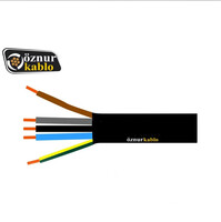 Öznur Kablo - Öznur 5x16 mm NYY Kablo - Siyah Öznur Kablo - Öznur 5x16 mm NYY Kablo - Siyah