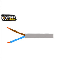 Öznur Kablo - Öznur Kablo 2x2,5 mm NYM (Antigron) Öznur Kablo - Öznur Kablo 2x2,5 mm NYM (Antigron)