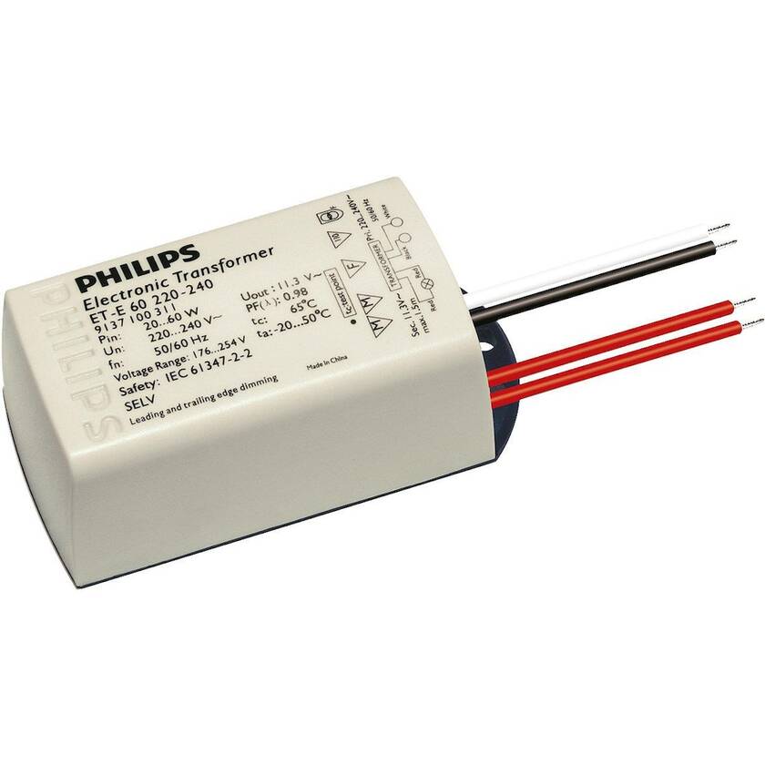 Philips - Philips 60W ET-E 60 Transformer 220-240V Philips - Philips 60W ET-E 60 Transformer 220-240V