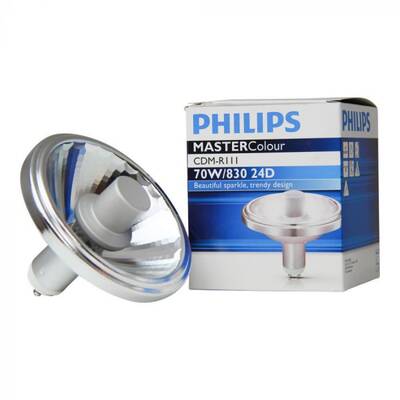 Philips - Philips MasterColour CDM-R111 70W / 830 GX8.5 24D Gün Işığı Ampul