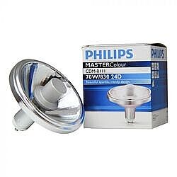 Philips MasterColour CDM-R111 70W / 830 GX8.5 24D Gün Işığı Ampul - 3