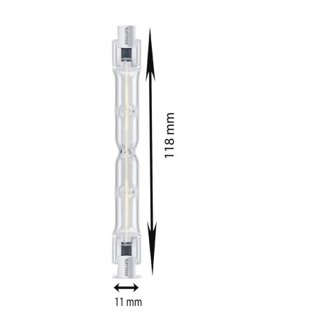 Philips EcoHalo 240W Çubuk Halojen Ampul R7S - İkili Paket - Thumbnail