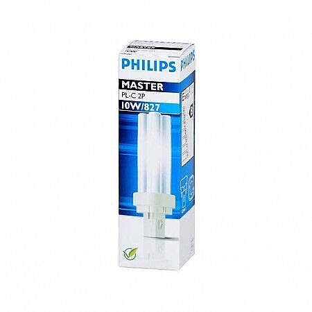 Philips Master 10 W/827/2P  PL-C  Sarı 2700K Ampul - 5