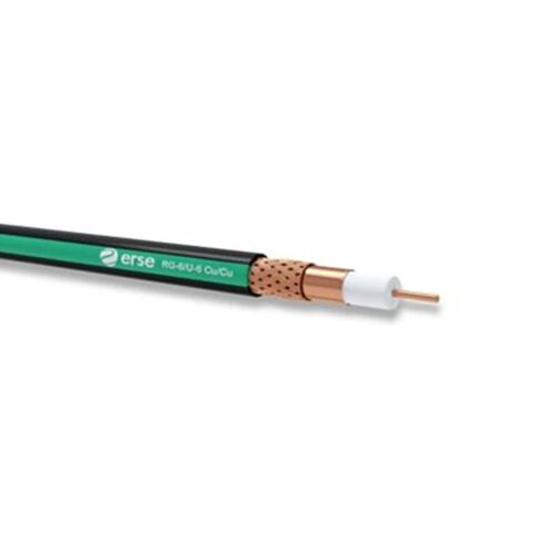 Erse - Erse Anten Kablosu Coaxial RG 6/U-6 Cu/Cu Class B Eca PVC