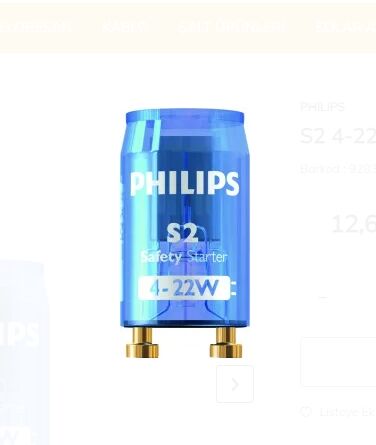  - S2 Starter 4-22W SER 110-130V