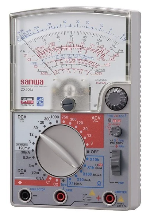 Sanwa Cx506 Analog Multimetre