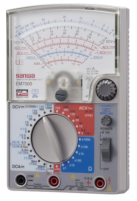 Sanwa Em 7000 Analog Multimetre