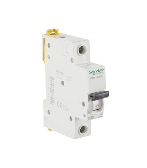 Schneider Electric - Schneider A9K24120 Otomat C1x20A 6Ka Sigorta Schneider Electric - Schneider A9K24120 Otomat C1x20A 6Ka Sigorta