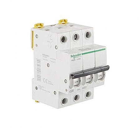 Schneider A9K24325 Otomat C3x25A 6Ka Trifaze Sigorta - 4