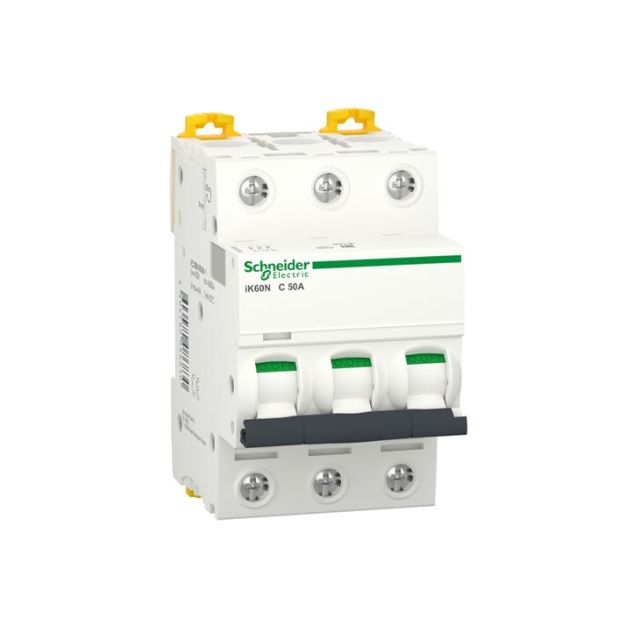 Schneider Electric - Schneider A9K24350 3P 6kA C 50A Otomatik Sigorta Schneider Electric - Schneider A9K24350 3P 6kA C 50A Otomatik Sigorta