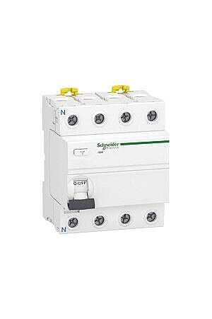Schneider A9R50425 4P 25A 30mA AC Kaçak Akım Koruma Rölesi - 3