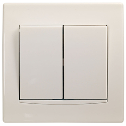Schneider Alia Komütatör Krem 3107-002-0002 - Thumbnail