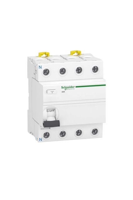 Schneider Electric - Schneider Electric A9R50440 4P 40A 30mA AC Kaçak Akım Koruma Rölesi Schneider Electric - Schneider Electric A9R50440 4P 40A 30mA AC Kaçak Akım Koruma Rölesi
