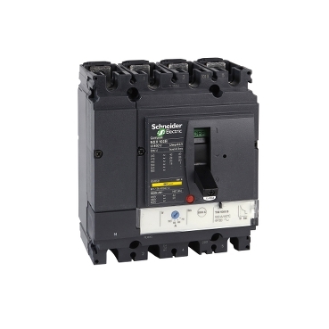 Schneider Elektrik - Schneider Electric Devre Desici Compact NSX100N - TMD - 25 A - 4 Kutup 3d
