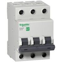 Schneider Elektrik - Schneider Electric Easy9 MCB 3P 10A C 6000A 400V Otomatik Sigorta
