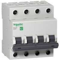Schneider Elektrik - Schneider Electric Easy9 MCB 4P 6A C 3000A 400V Otomatik Sigorta