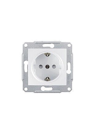Schneider Electric Sedna Topraklı Beyaz Priz + Çerçeve SDN3000121 - 4