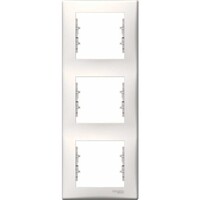 Schneider Electric - Schneider Elektrik Sedna Beyaz Üçlü Çerçeve Dikey