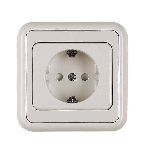 Schneider Electric - Schneider Köşk Topraklı Priz Krem Schneider Electric - Schneider Köşk Topraklı Priz Krem