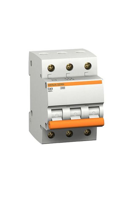 Schneider Electric - Schneider Merlin Gerin Domae 3P C 63A 3kA Otomatik Sigorta Schneider Electric - Schneider Merlin Gerin Domae 3P C 63A 3kA Otomatik Sigorta