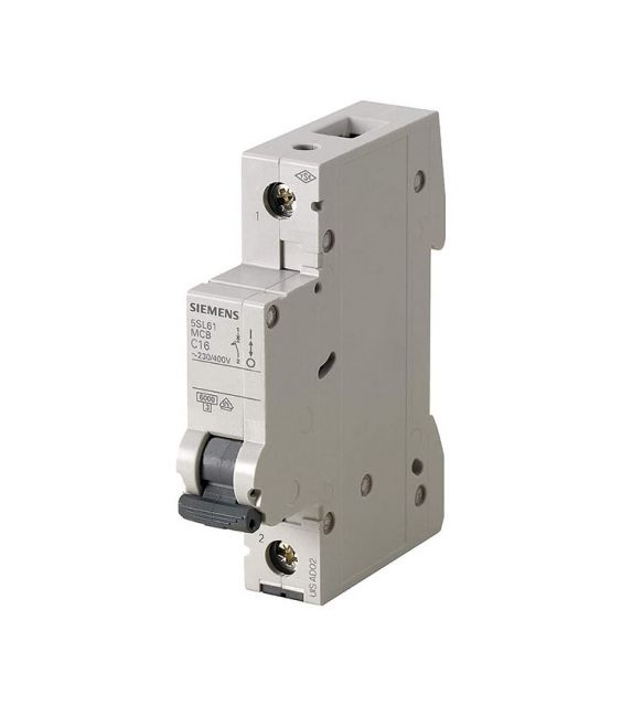 Siemens - Siemens 5SL6110-7YA 1x10A C Tipi 6Ka Otomatik Sigorta Siemens - Siemens 5SL6110-7YA 1x10A C Tipi 6Ka Otomatik Sigorta