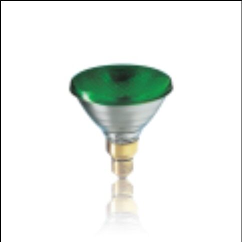 Sylvania - Sylvanıa 80 W E27 Par 38 Yesıl Halopar Ampul