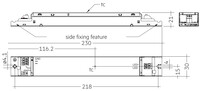 Trıdonıc 25 W 220-240V LC 25/200-350/70 FLEXCC IP SNC3 - Thumbnail