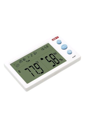 UNI-T - Unit A13T Dijital Saatli Sıcaklık ve Nem Ölçer