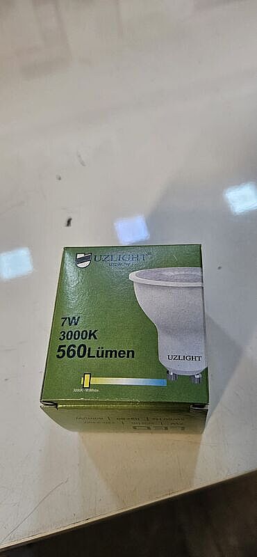 Uzlıght UZGU10 7W 220-240V 3000K 560 Lümen Starter Ayaklı Dimlenir Led Ampul - 3