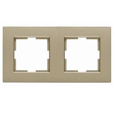 Viko - Viko Artline Novella İkili Çerçeve - Bronz Viko - Viko Artline Novella İkili Çerçeve - Bronz