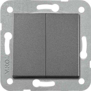 Viko - Viko Artline Novella Komütatör Füme / Mekanizma + Kapak (Çerçevesiz) - 92105402 Viko - Viko Artline Novella Komütatör Füme / Mekanizma + Kapak (Çerçevesiz) - 92105402