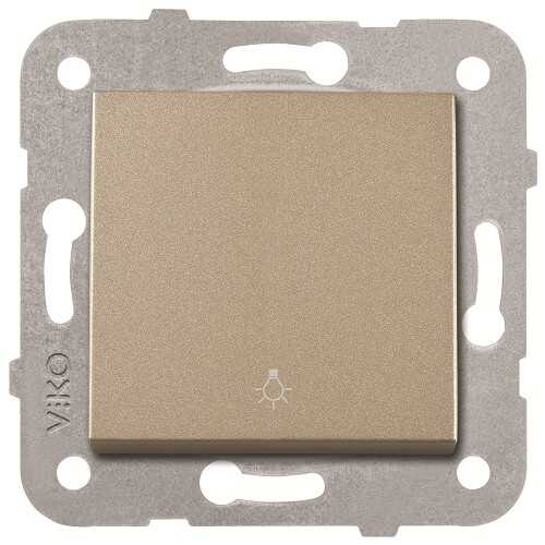 Viko Artline Novella Light (ışık) Anahtarı Bronz / Mekanizma + Kapak (çerçevesiz) 92105203