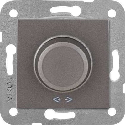 Viko - Viko Artline Novella R Dimmer RL Antrasit - 600W Mekanizma + Kapak (Çerçevesiz) 92105320 Viko - Viko Artline Novella R Dimmer RL Antrasit - 600W Mekanizma + Kapak (Çerçevesiz) 92105320