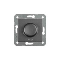 Viko Artline Novella R Dimmer RL Füme - 600W Mekanizma + Kapak (Çerçevesiz) 92105420 - Thumbnail