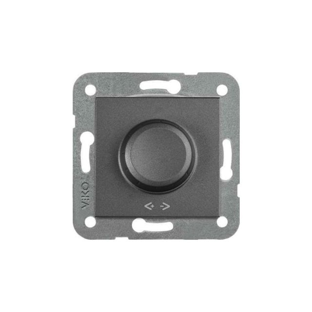 Viko - Viko Artline Novella R Dimmer RL Füme - 600W Mekanizma + Kapak (Çerçevesiz) 92105420 Viko - Viko Artline Novella R Dimmer RL Füme - 600W Mekanizma + Kapak (Çerçevesiz) 92105420