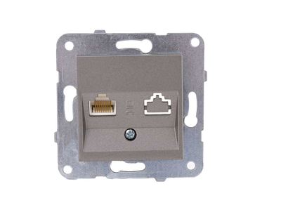 Viko - Viko Artline Novella Tekli Nümeris Cat3 Antrasit Mekanizma + Kapak (Çerçevesiz) 92105313 Viko - Viko Artline Novella Tekli Nümeris Cat3 Antrasit Mekanizma + Kapak (Çerçevesiz) 92105313