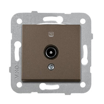 Viko - Viko Artline Novella TV Prizi Sonlu - Antrasit Mekanizma Dahil (Çerçeve Hariç) Viko - Viko Artline Novella TV Prizi Sonlu - Antrasit Mekanizma Dahil (Çerçeve Hariç)