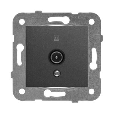 Viko - Viko Artline Novella Tv Sonlu Mekanizma + Kapak (Çerçevesiz) Siyah - 92105510